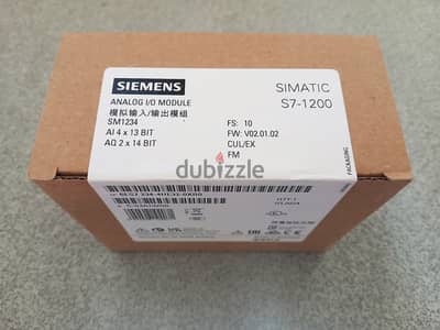 Siemens PLC كارت S7-1200 (4 AI/2 AO)