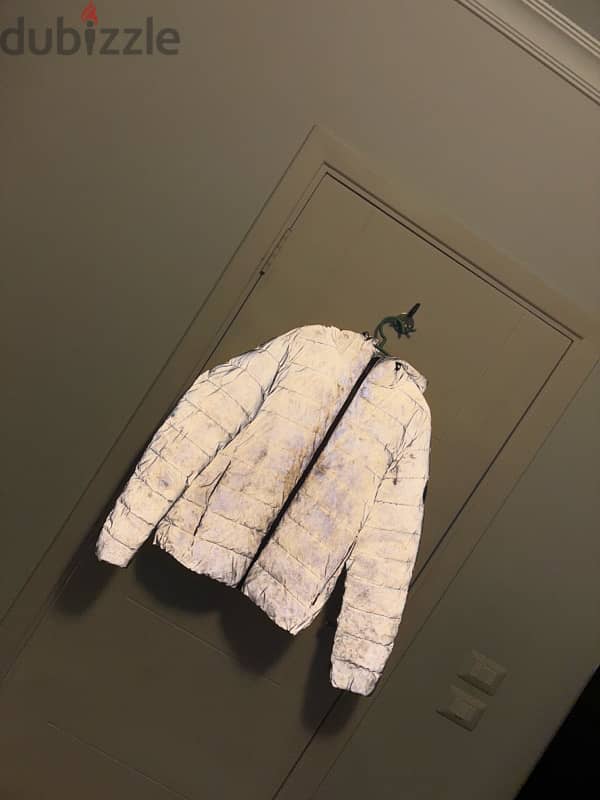 jacket reflective pull and bear جاكت ريفليكتيف 1