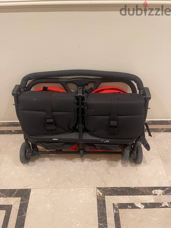 Asalvo twin stroller 6