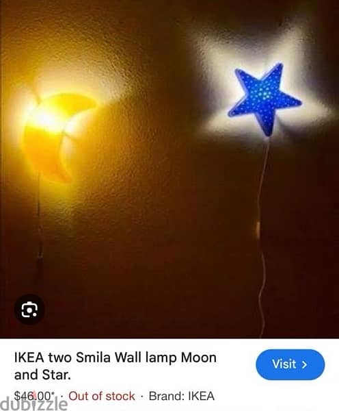 ikea moon and star  lamps 0