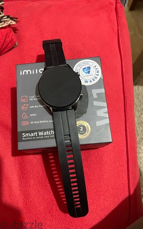 ساعة imilap Smart Watch W12 ضمان سنتين استعمال خفيف اربع شهور 2