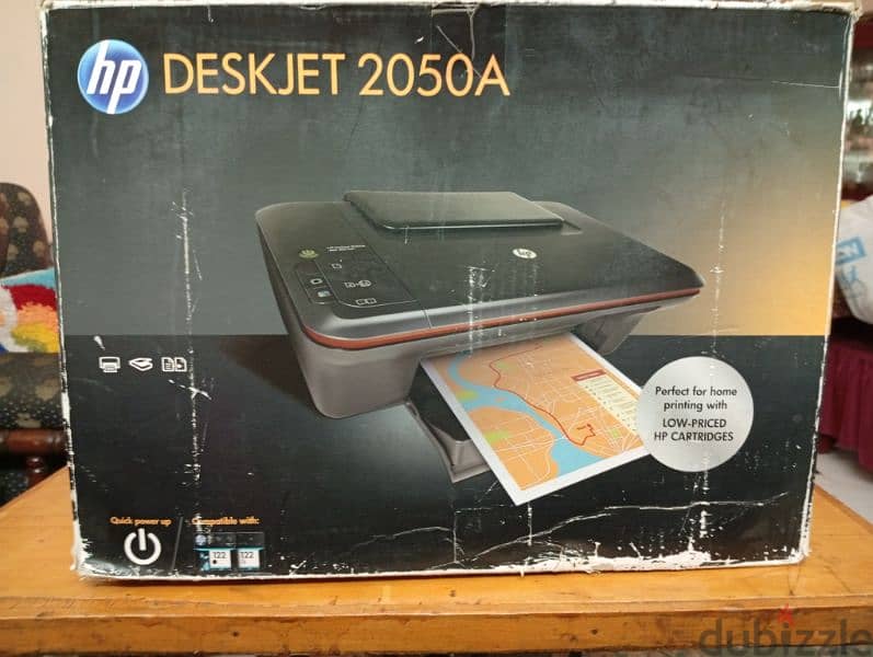 printer and scanner hp برنتر deskjet 2050A 4