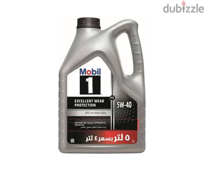 زيت محركات موبيل وان Mobil 1 5W-40 - الجركن 5 لتر