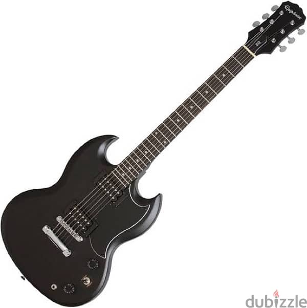 ELECTRIC GUITAR EPIPHONE SG BLACK 1