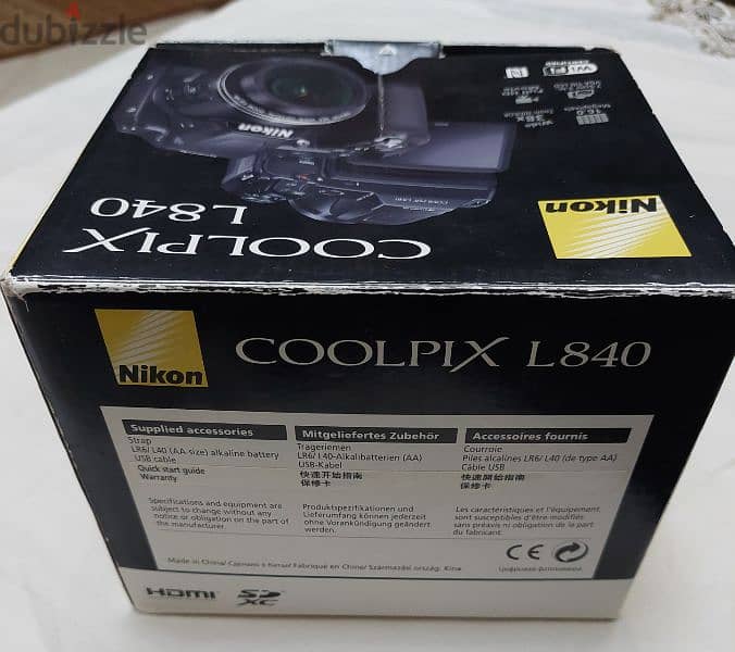 Nikon coolpix  L840 نيكون 0