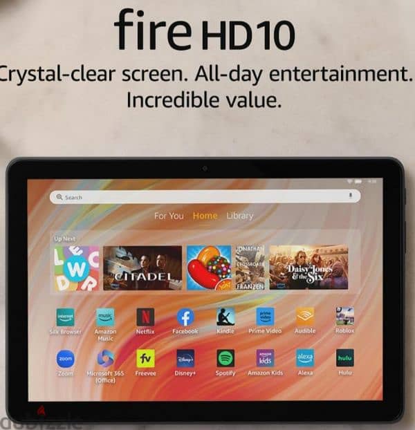 تابلت ماركه Amazon Fire 10 hd للبيع 1