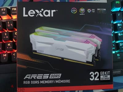 lexar DDR5 white