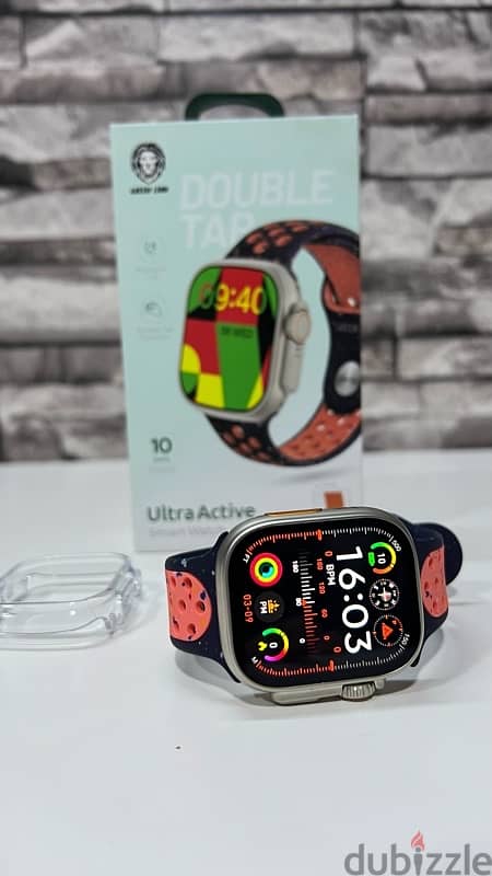 ساعة green lion ultra smart watch Gl-swul49 0