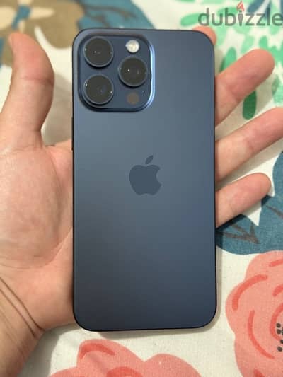 iPhone 15 pro max 256 GB -Blue titanium