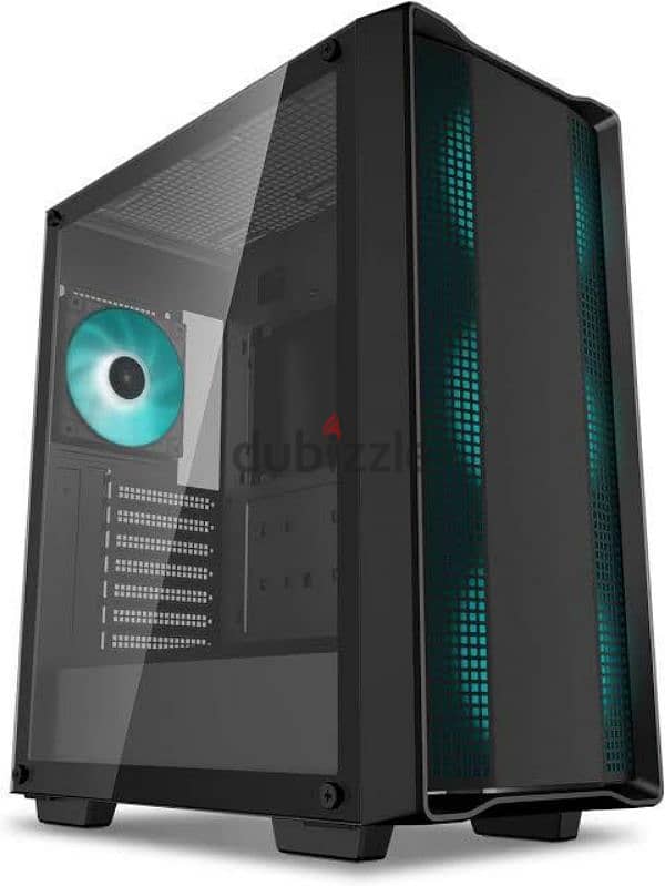 deepcool cc560 tempered glass gaming case 0