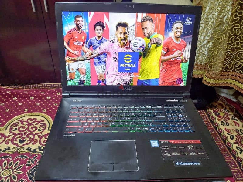 عملاق الجيمنج Corei7 HQ-6th رام 16 هارد1T- 128SSD بكارتGTX 970M DDR5 1