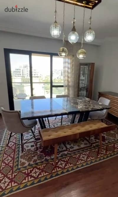 شقة للإيجار 2نوم مفروش فى كمبوند سوديك فيليت سكاي كوندوز التجمع Apartment rent Villette