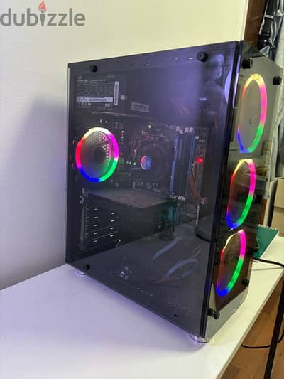 desktop 4 fan RGB