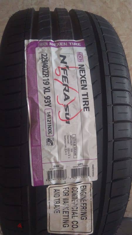 كاوتش Nexen مقاس 225/40R19 5