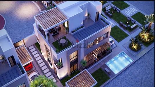 Standalone Villa with Private Pool in Green Belt, Sheikh Zayed