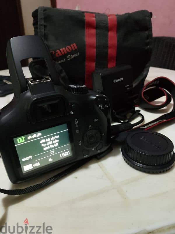 كاميرا ديجيتال کانون DSLR بعدسات ثلاثية EOS 4000 من 18 إلى 55 ملم 2