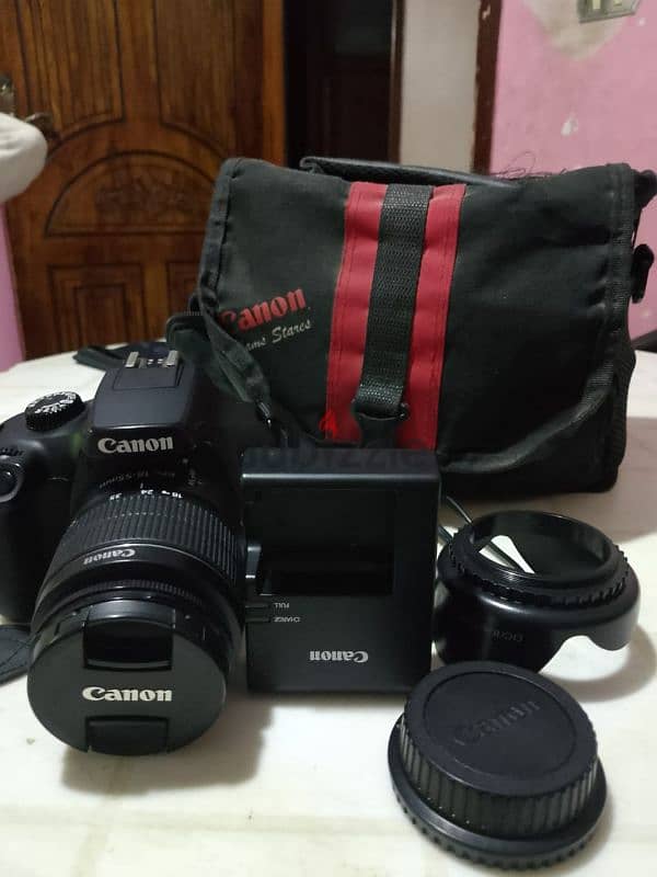 كاميرا ديجيتال کانون DSLR بعدسات ثلاثية EOS 4000 من 18 إلى 55 ملم 3