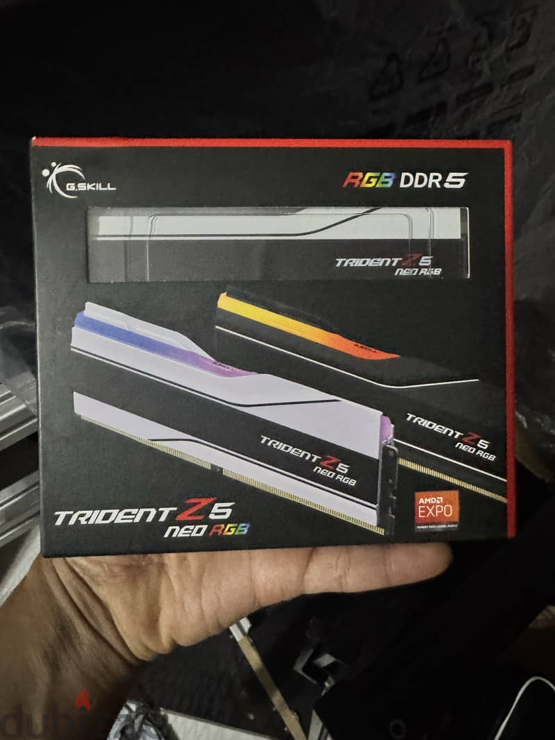 G. SKILL Trident Z5 Neo RGB AMD Expo DDR5 64GB 2x32GB 6000CL30-40-40-96 2