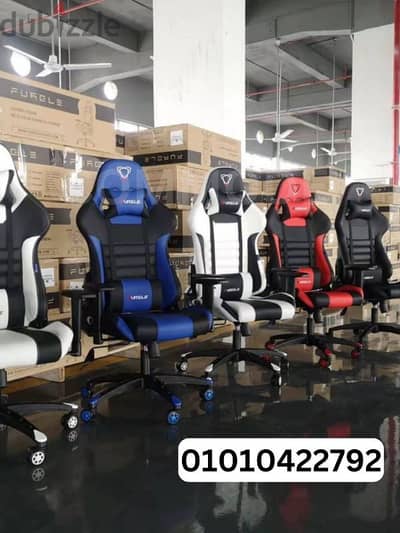 كرسي جيمينج مستورد بالكامل كراسي gaming chair العاب تسليم فوري/مكتبيه