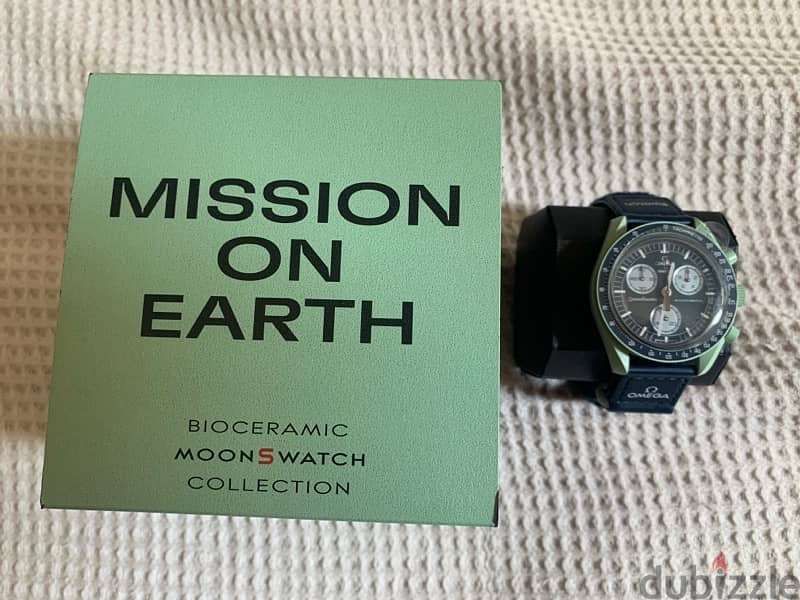 Omega Swatch Mission on Earth 1