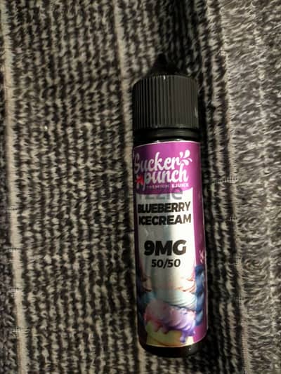 liquid mtl 9MG blueberries ice cream