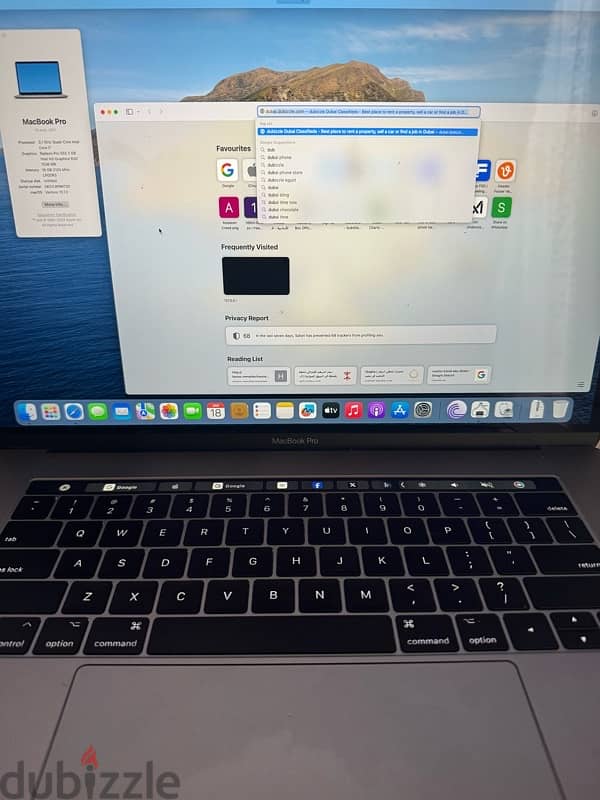 MacBook Pro 2017 (A1707) Core-i7 15-inch 2