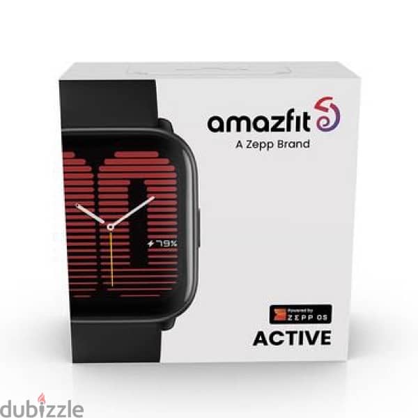 Amazfit active watch black 1