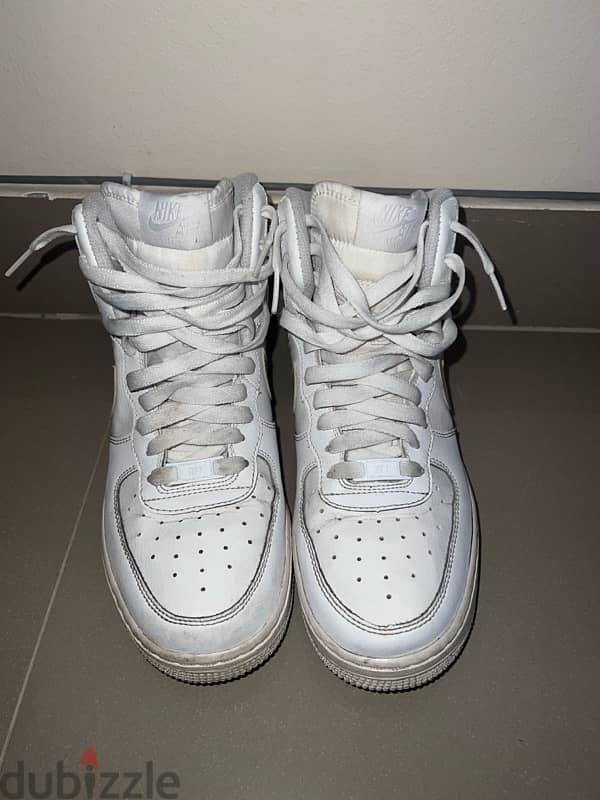 Air Force 1 high white 2