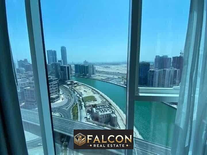 Apartment 145 m 3 rooms double view El Alamein Towers and Lagoon immediate delivery fully finished in installments in the Latin Quarter El Alamein Vie 0