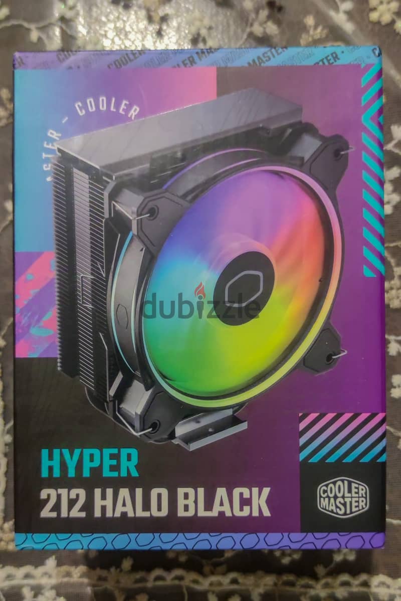 Cooler Master Hyper 212 Halo, Black كولر ماستر هالو هايبر 212، اسود 1