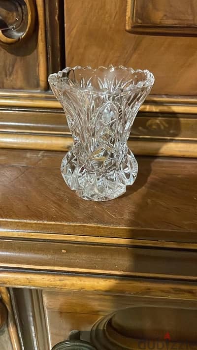 Vintage PRINCESS HOUSE Bud Vase 24% Lead Clear Cryst