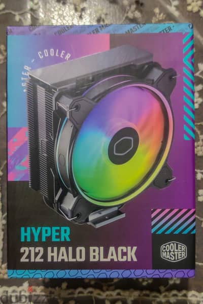 Cooler Master Hyper 212 Halo, Black كولر ماستر هالو هايبر 212، اسود