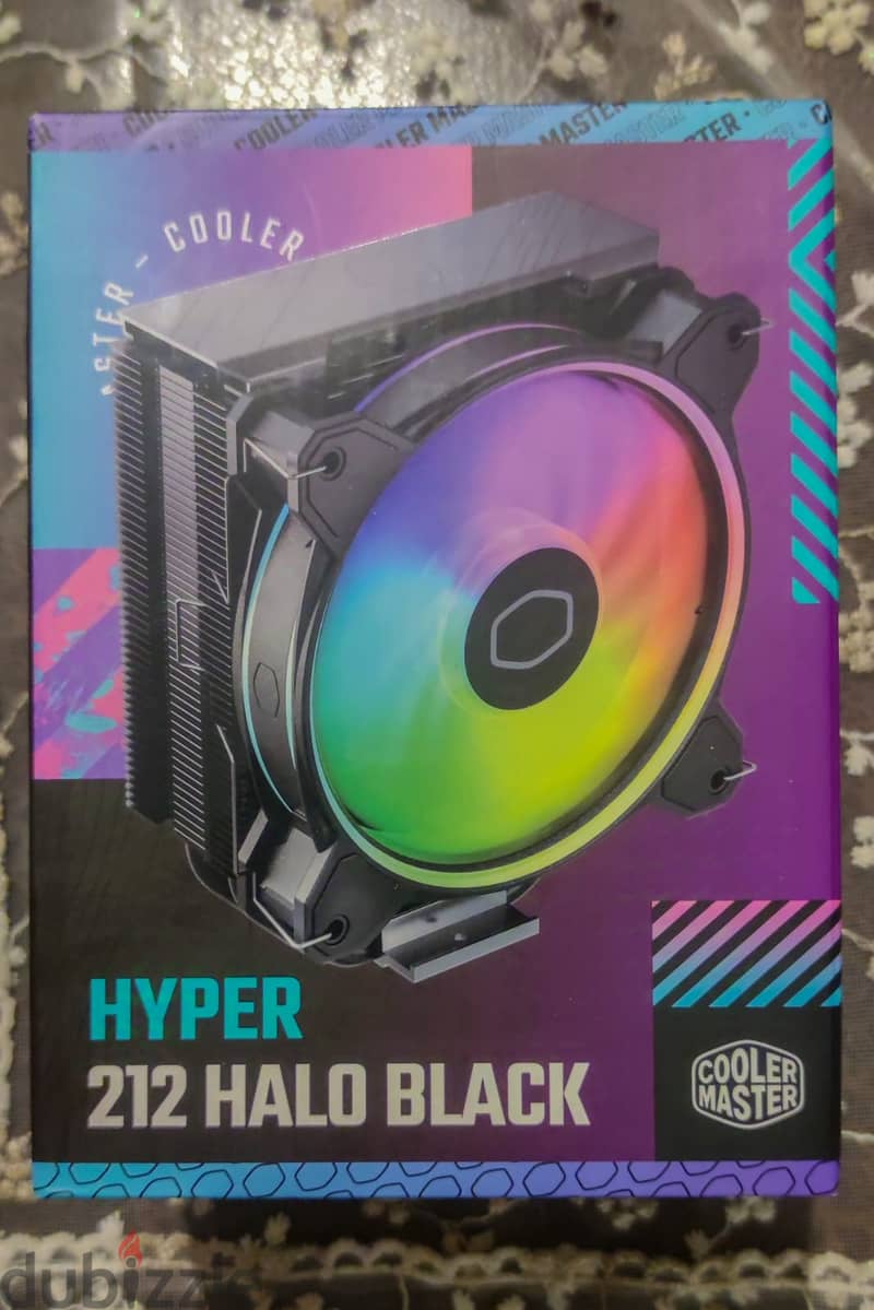 Cooler Master Hyper 212 Halo, Black كولر ماستر هالو هايبر 212، اسود 0