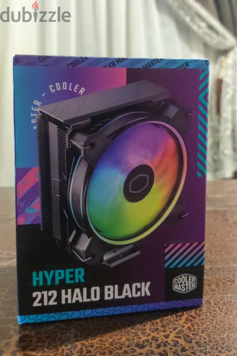 Cooler Master Hyper 212 Halo, Black كولر ماستر هالو هايبر 212، اسود 1