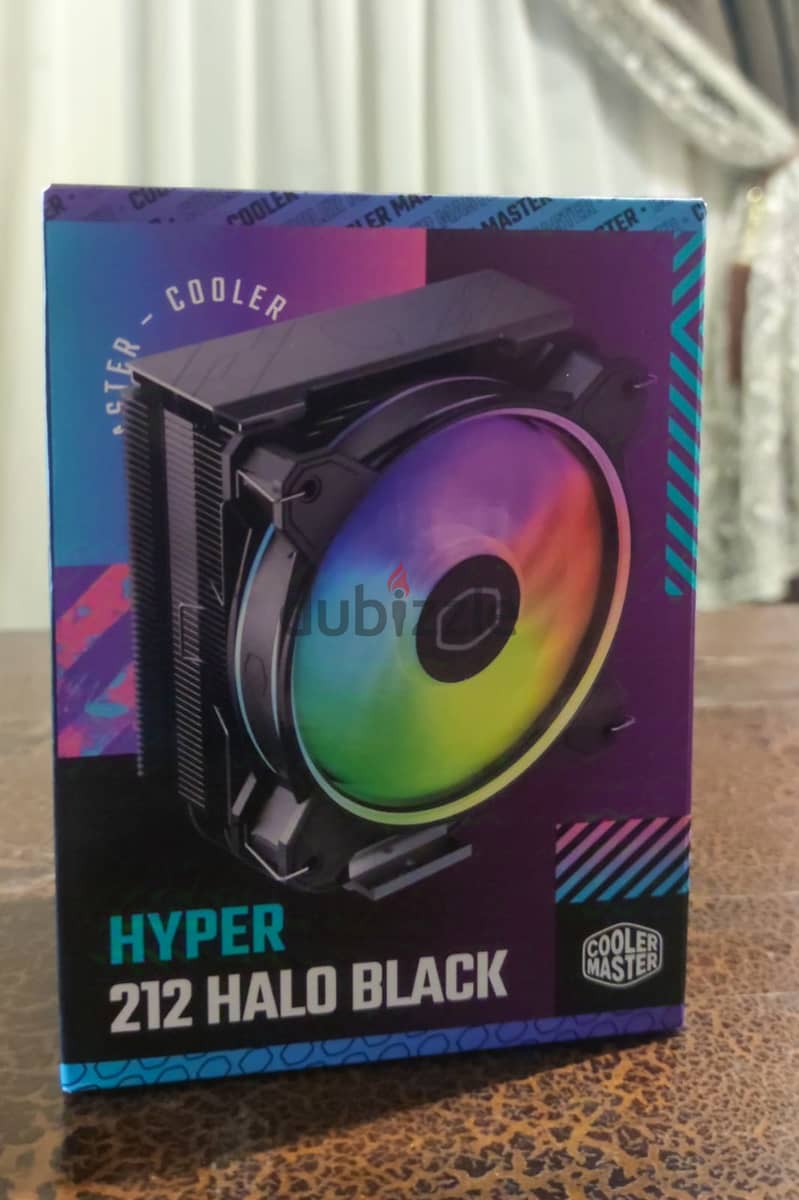 Cooler Master Hyper 212 Halo, Black كولر ماستر هالو هايبر 212، اسود 4