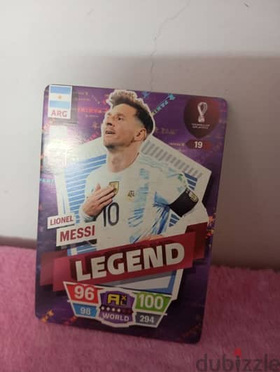 good card of Messi