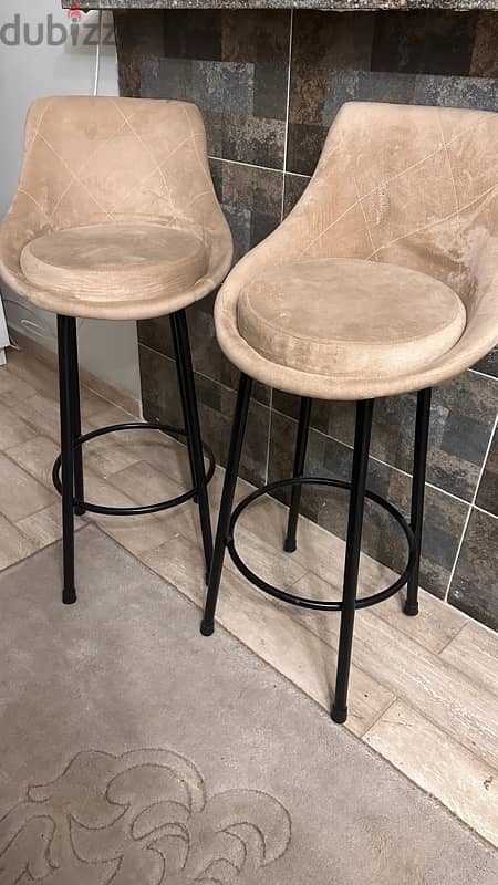 high chairs bar chairs  كرسي مطبخ بار 1