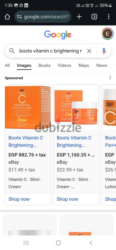 Boots Vitamin C day Cream SPF 30 + and Boots Vitamin C toner 400 ml