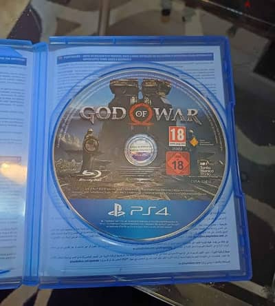 God Of War - PS4 CD