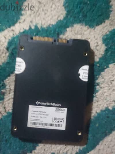 هارد  SSD ValueTech 256 للبدل او البيع باعلا سعر