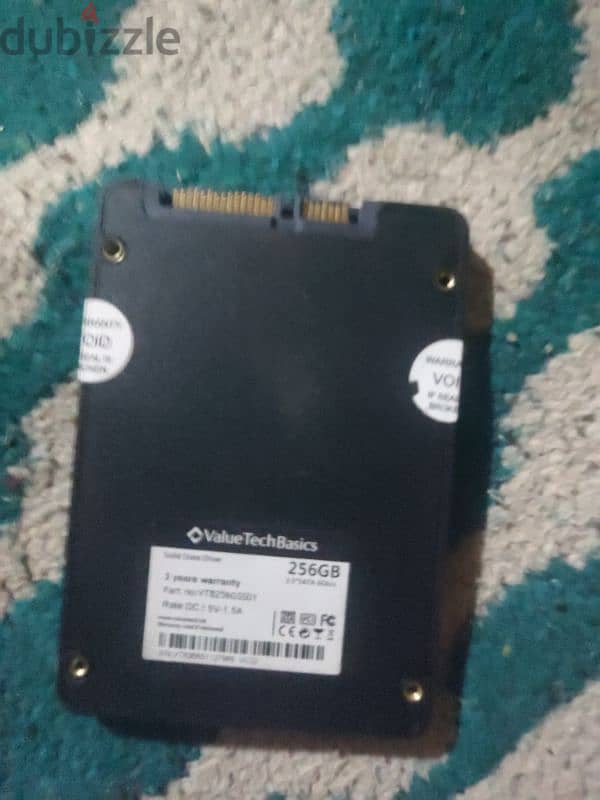 هارد  SSD ValueTech 256 للبدل او البيع باعلا سعر 0