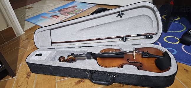 Violin كمان نص ١/٢ جديدة