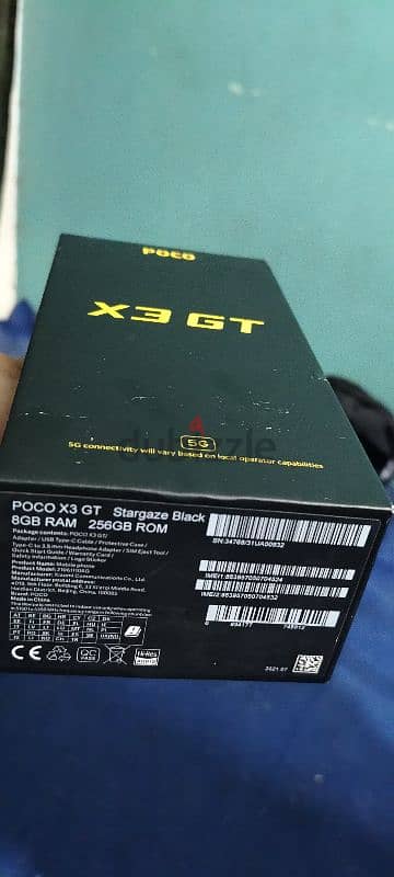 Xiaomi Poco x3 gt 5