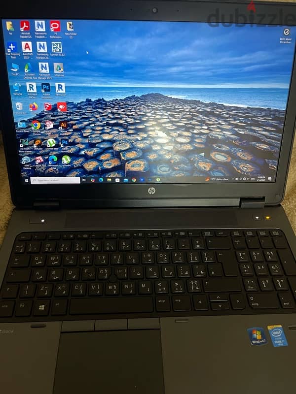 HP ZBook workstation core i7 0