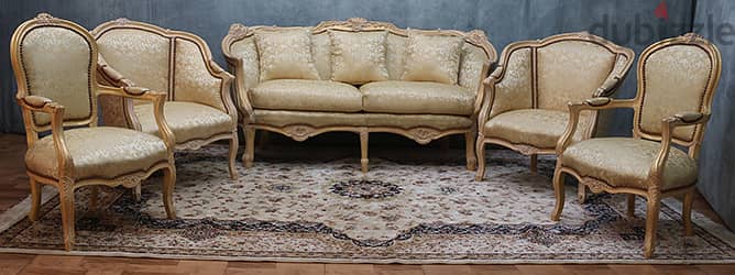 Luxurious French-Style Sofa Set