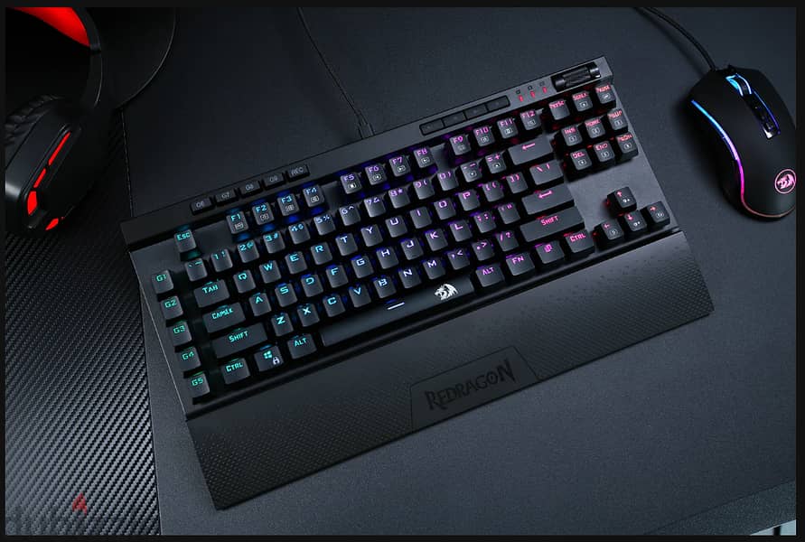 Redragon k587 gaming mechanical keyboard زيرووو حرفيا 6