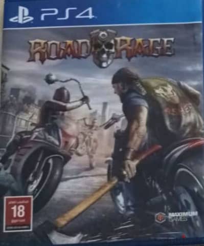 road rage playstation game (motorcycle game)