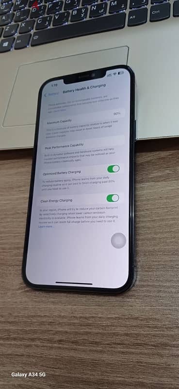12 Pro Max like new battery 90%, 512 GB 1