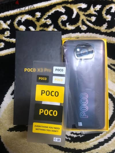 Poco X3 pro 256 ورام 8 كسررررررر زيرو بحالة الزيرو