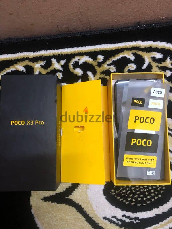 Poco X3 pro 256 ورام 8 كسررررررر زيرو بحالة الزيرو 2